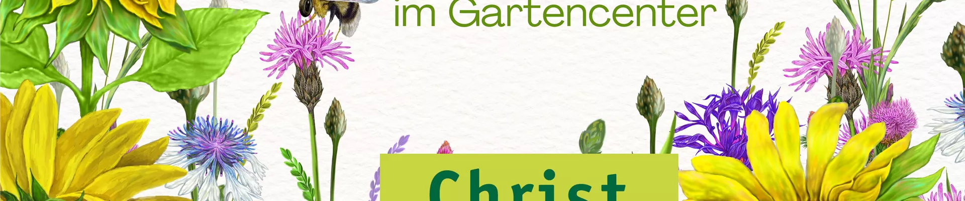 Yellow Blue Watercolor Sunflowers Cornflowers Bee Summer Thank You Card.jpg